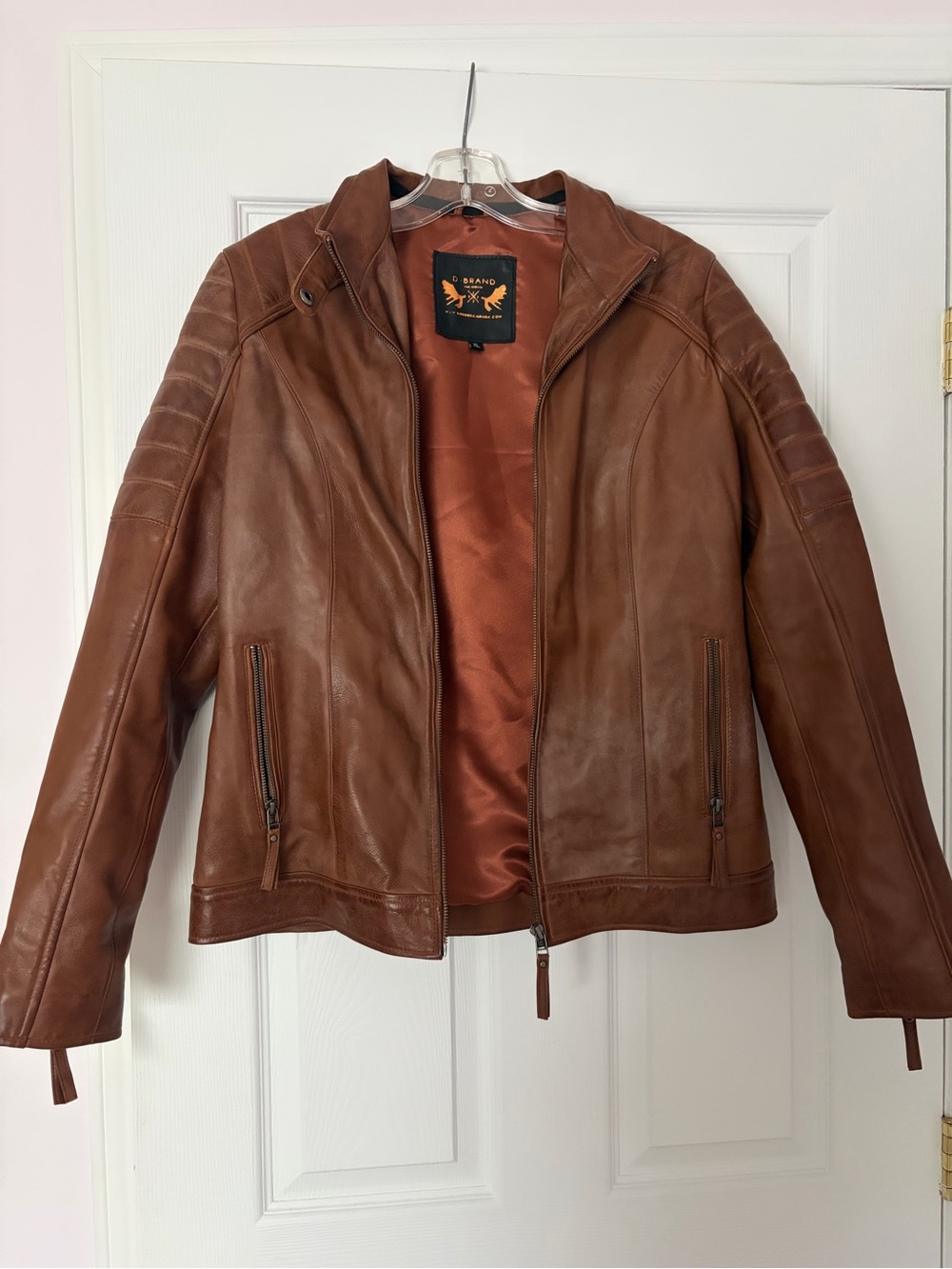 Brown Genuine Leather Jacket